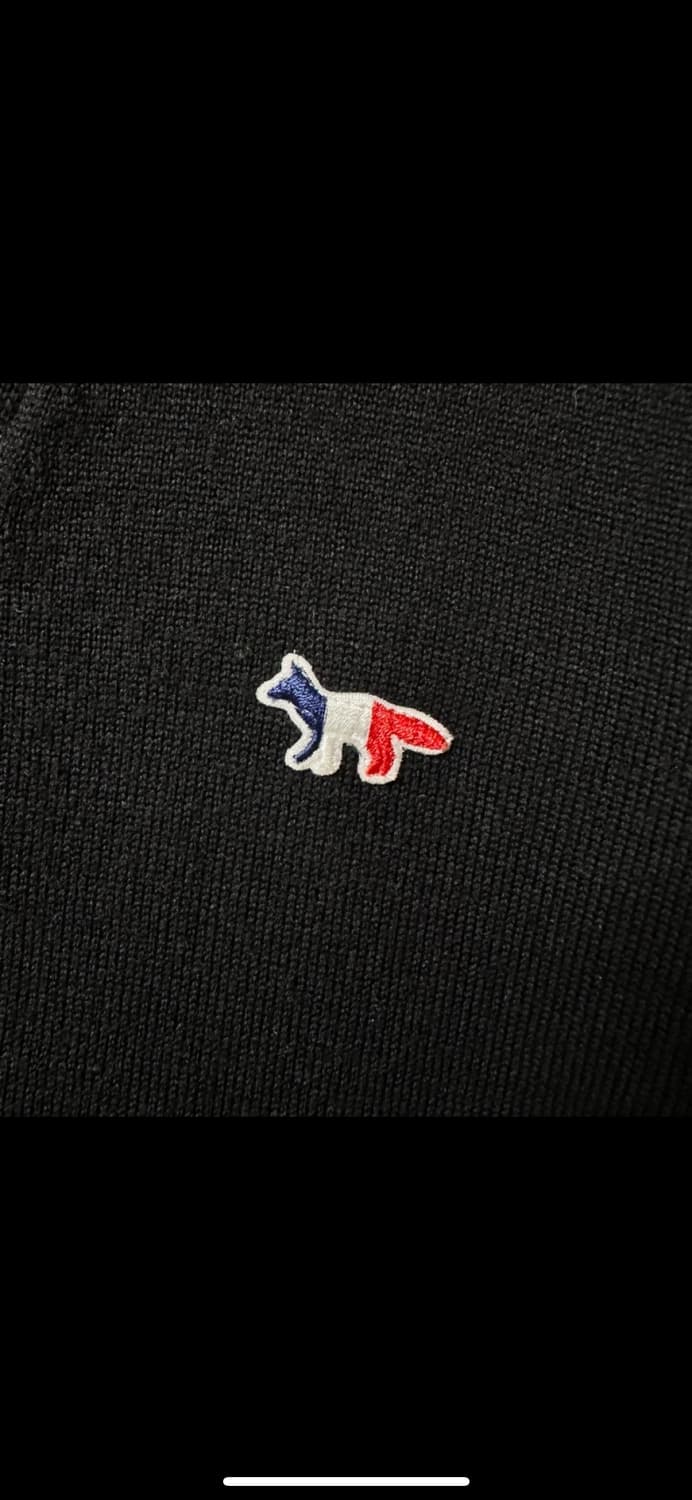 메종키츠네 남녀공용 트리컬러 폭스 가디건 상품이미지10