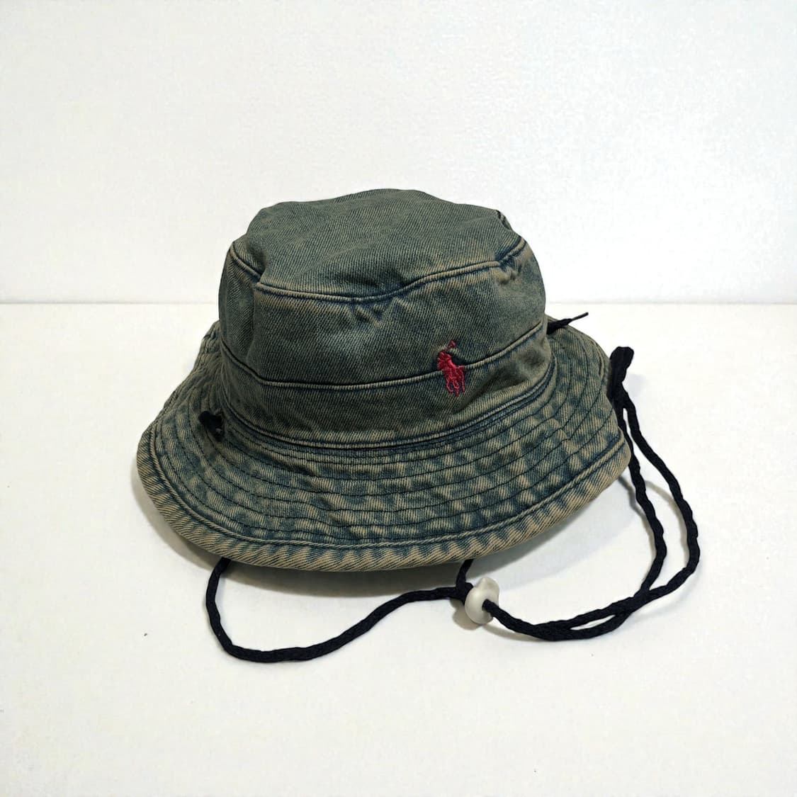 폴로 랄프로렌 90s USA 데님 버킷햇 상품이미지1