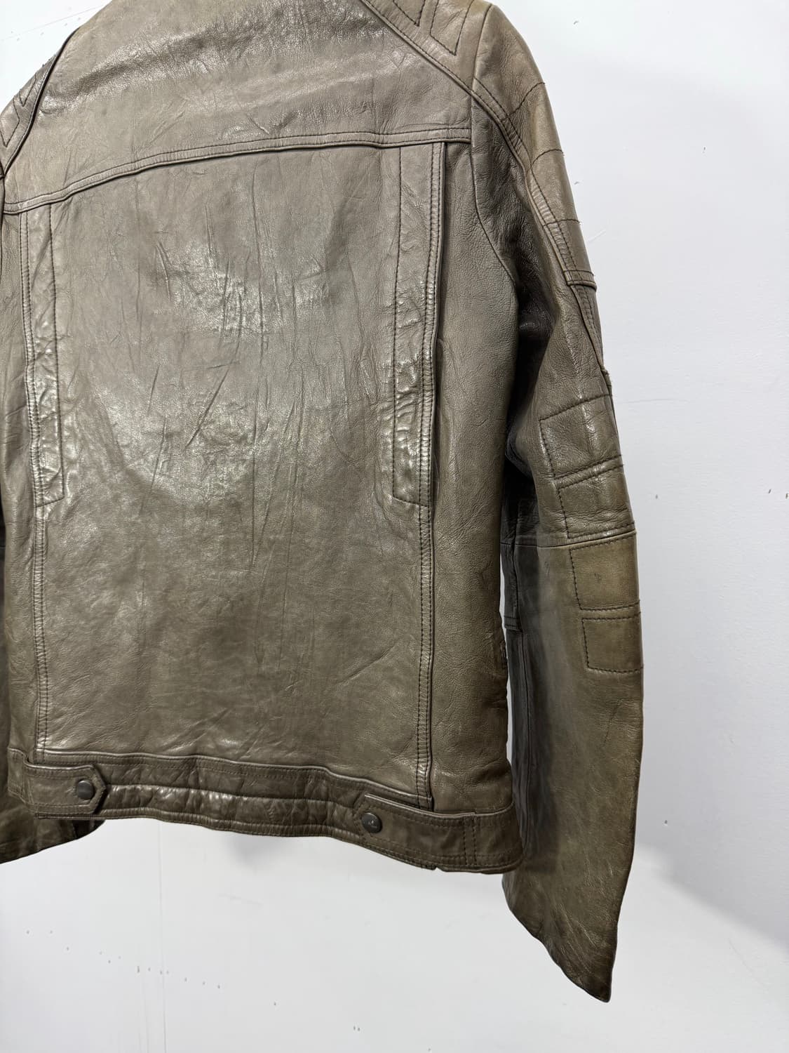 Solid Homme lambskin multi-pocket biker 상품이미지5