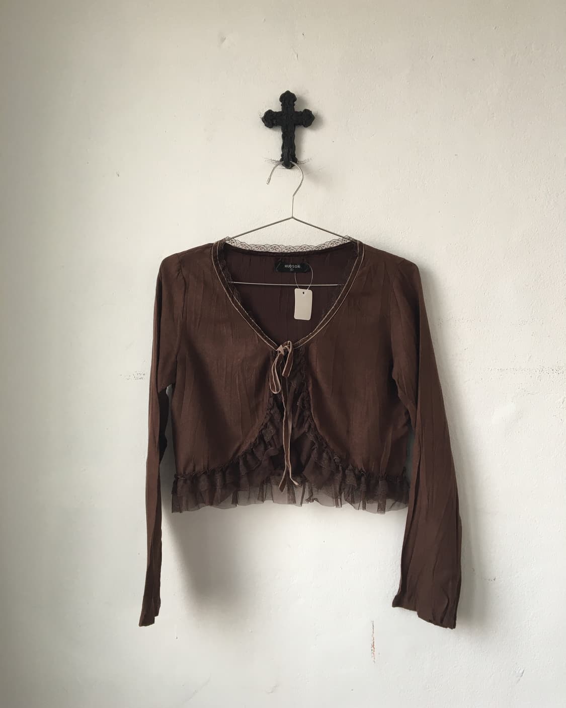 Frill point cardigan 상품이미지2
