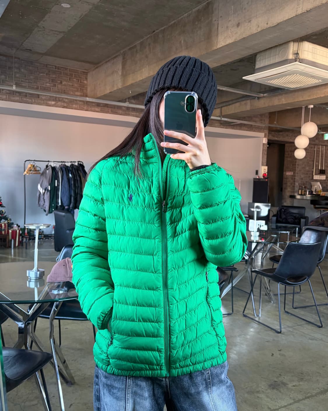 [S-M]폴로 랄프로렌 여성 경량 패딩 상품이미지1