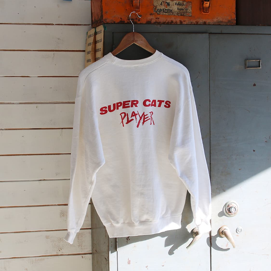(착용컷) SUPER CATS 스웻 셔츠 (남성용 98) 상품이미지2