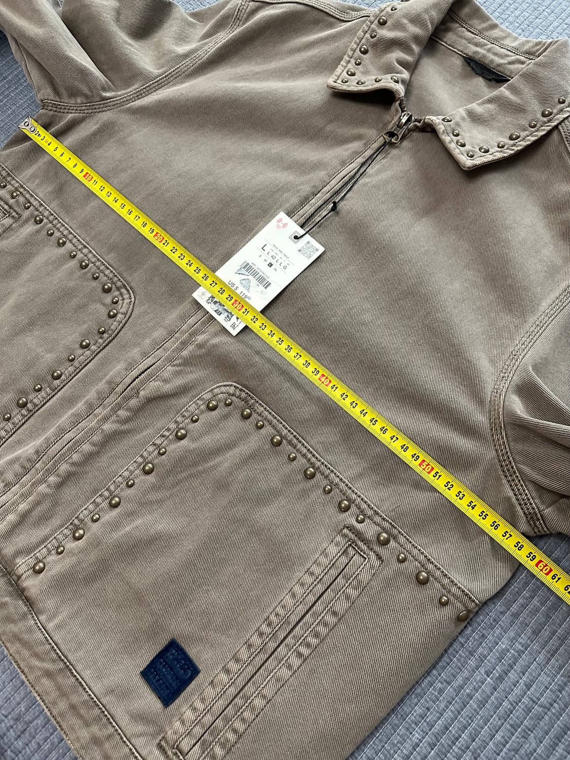 (L) 자라 웨스턴 스터드 자켓 상품이미지5