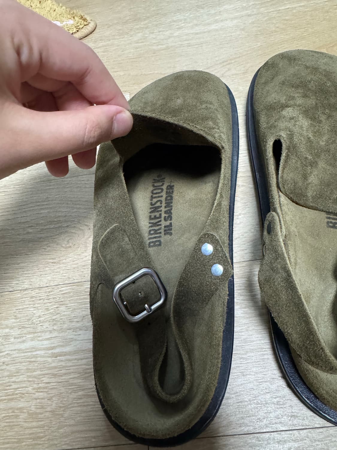 버켄스탁 질샌더 베를린 카키 39사이즈 상품이미지5