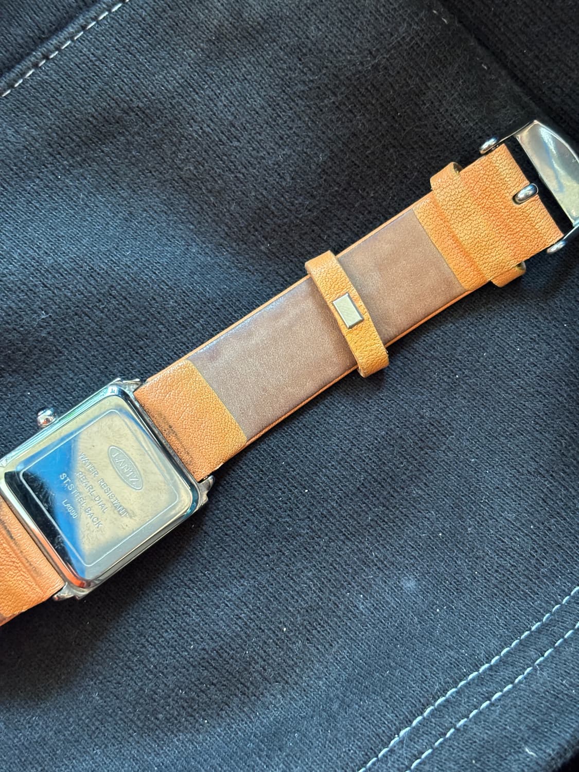 vintage Lantz quartz leather watch 상품이미지7
