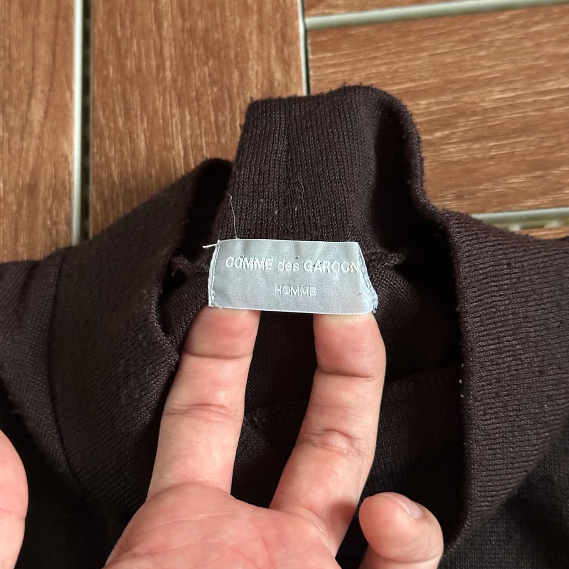 90‘s Comme des garcons homme knit 상품이미지3