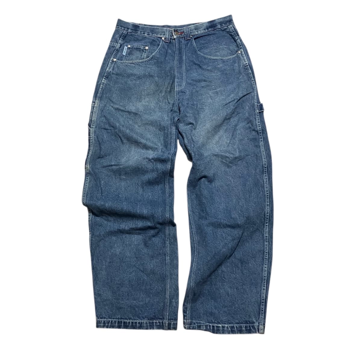 Tribe jeans 슈퍼 배기 와이드 데님 카펜터 팬츠 상품이미지2