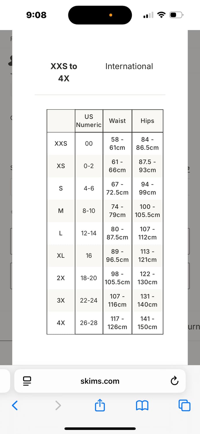 스킴스 팬티 2장 일괄 미착용 새상품 상품이미지7