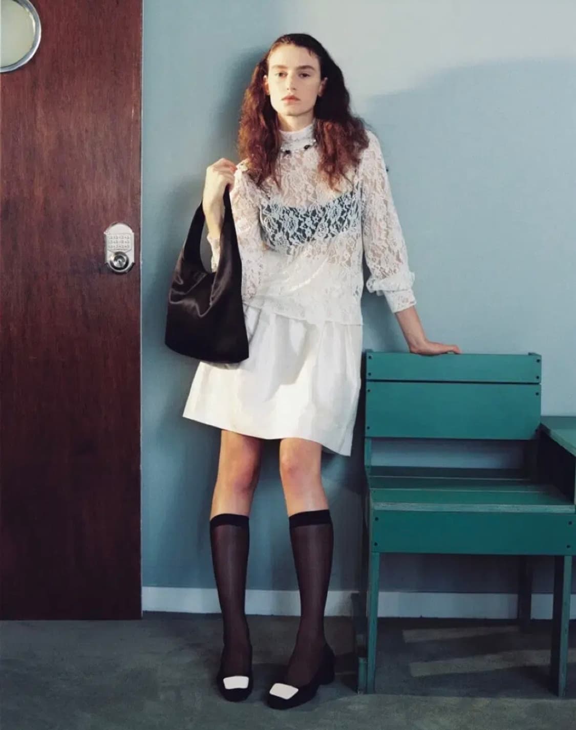 홈오브하이 Hai x 낫띵리튼 실크 스커트 (새상품) 상품이미지3