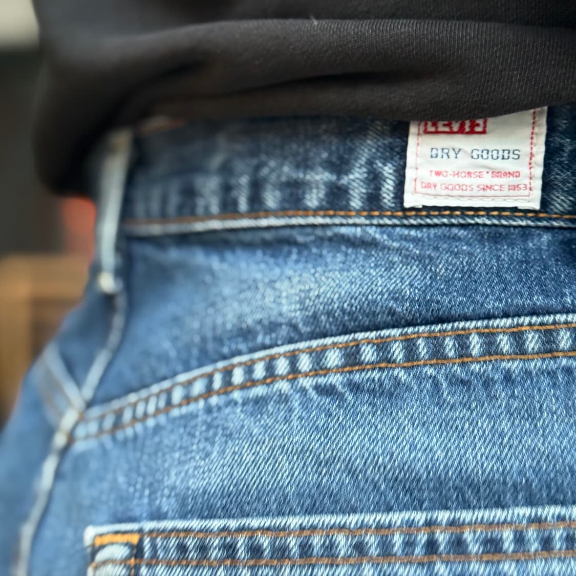90‘s 리바이스 569 루즈 스트레이트핏 데님 팬츠 32 상품이미지10