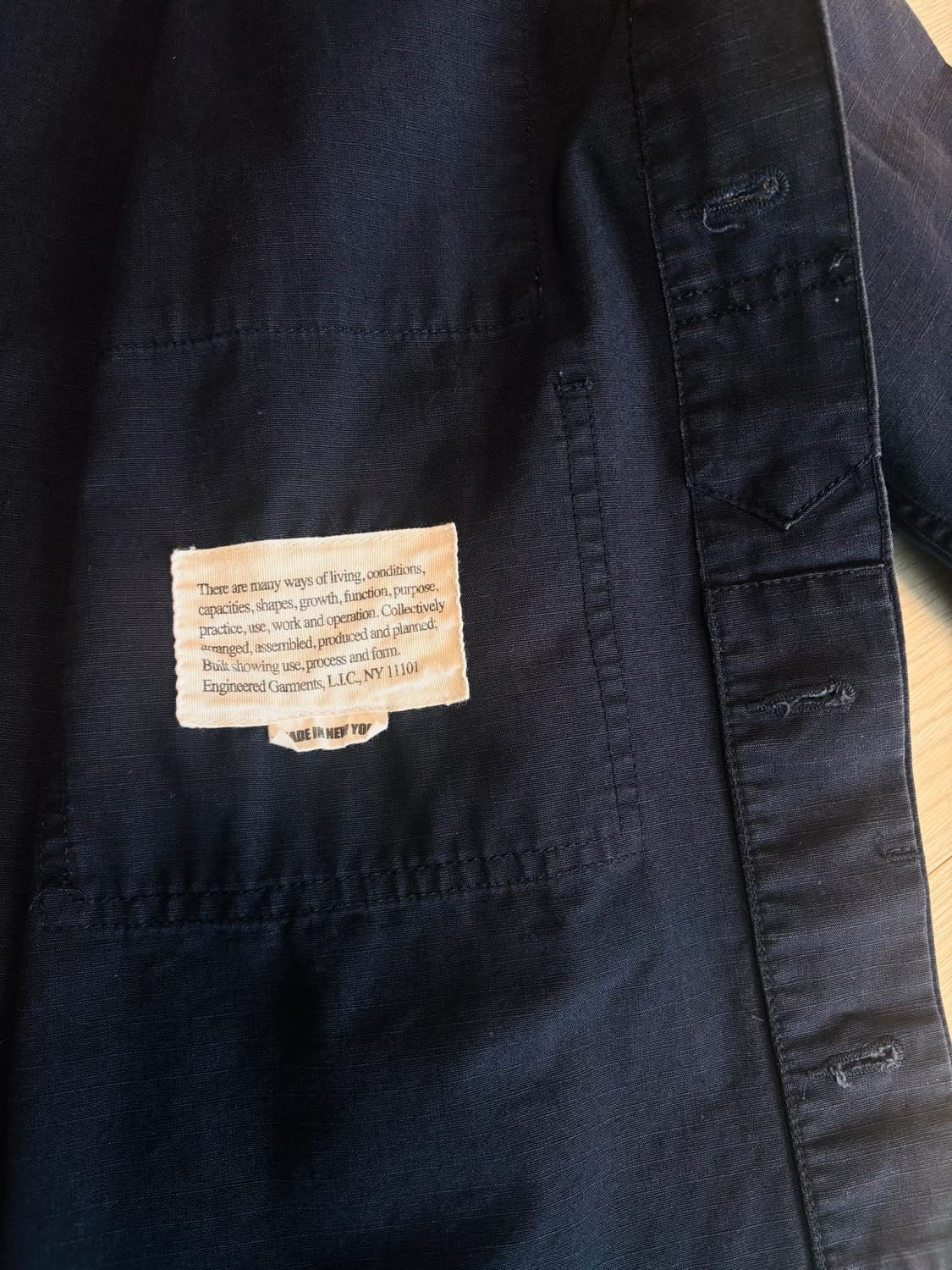 엔지니어드 가먼츠 셔츠 자켓 L 상품이미지5