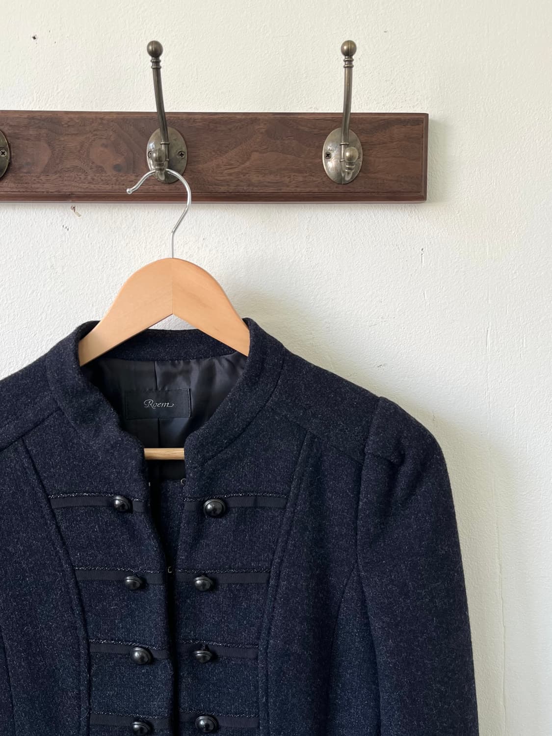 Roem 차콜 나폴레옹 자켓 상품이미지2