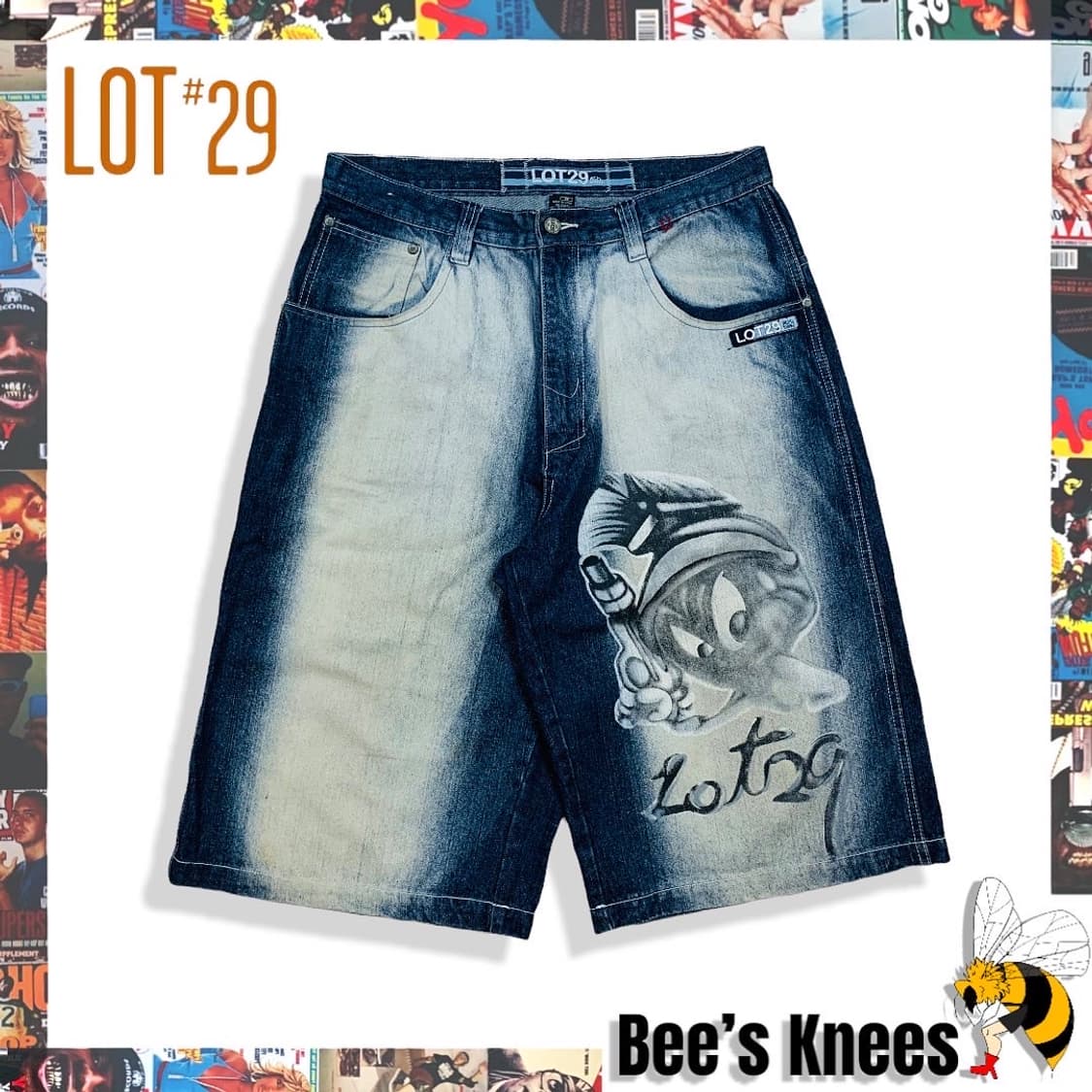 Lot29 marvin denim shorts 상품이미지1