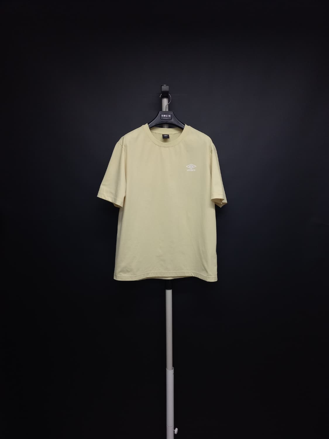 엄브로 남성 버터색 면 티셔츠 105 상품이미지1