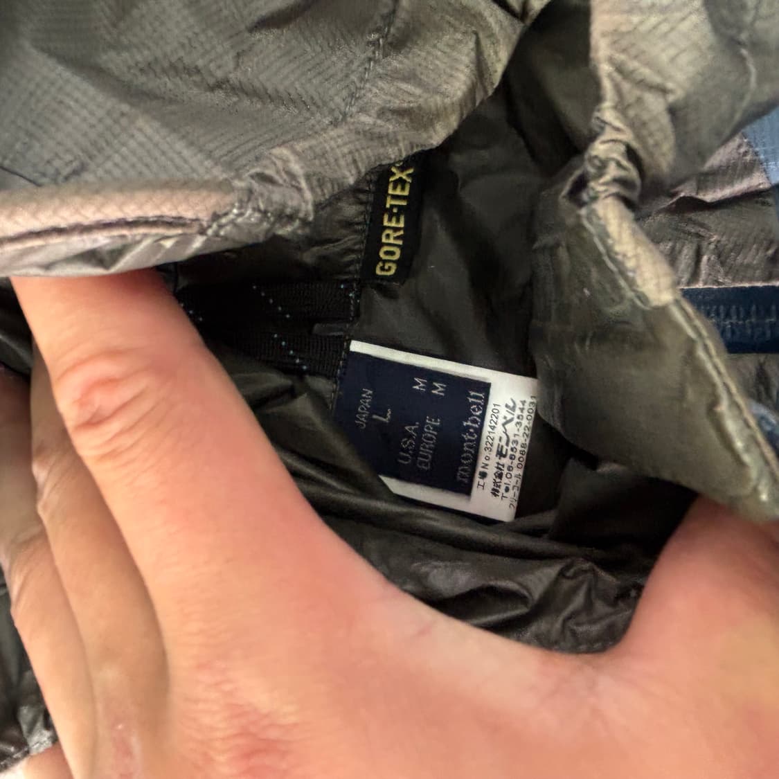 100 몽벨 고프코어 고어텍스 바람막이 자켓 상품이미지5