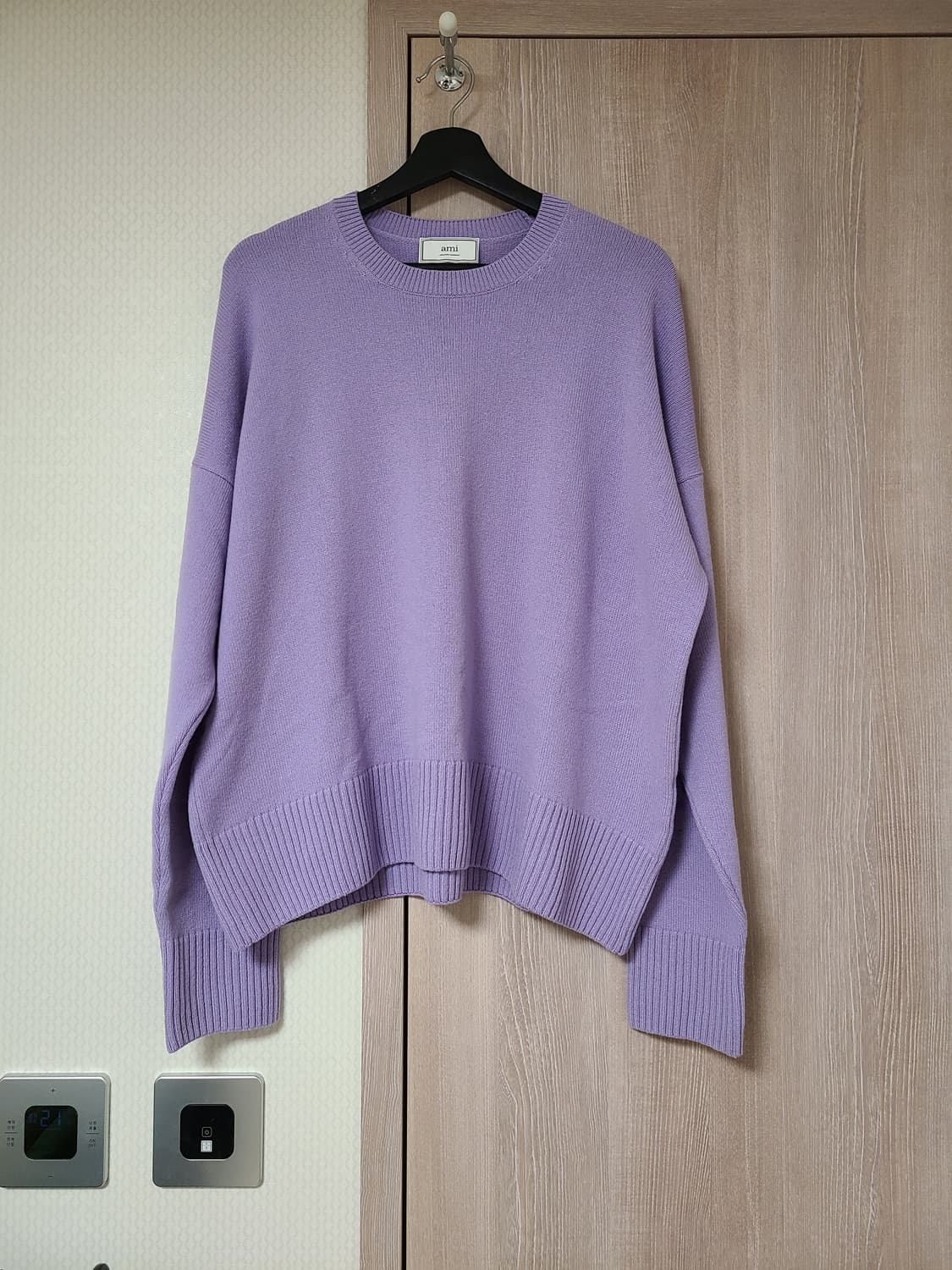 AMI 울 캐시미어 오버사이즈 니트 m 상품이미지1
