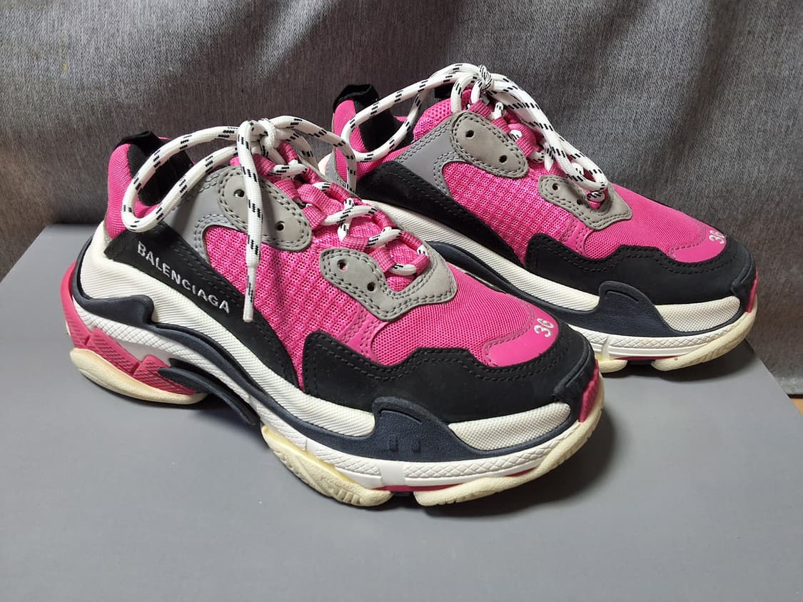 [새상품급] 발렌시아가 트리플s 핑크 36 상품이미지2