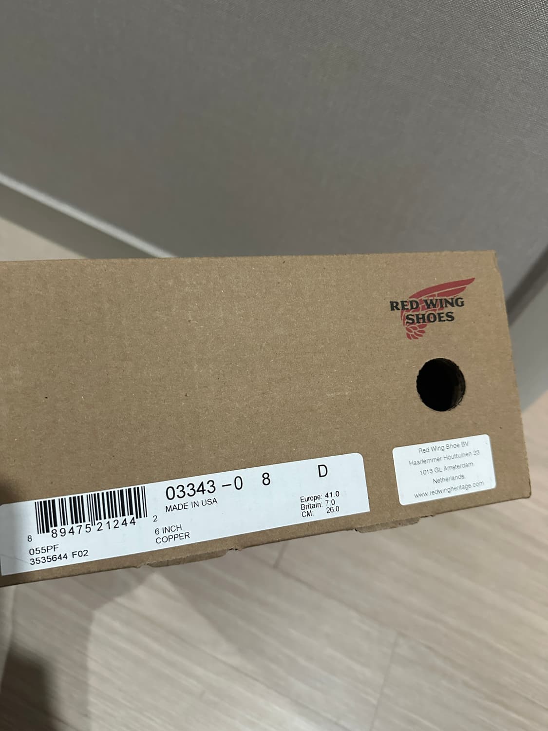 레드윙 3343 블랙스미스 상품이미지8