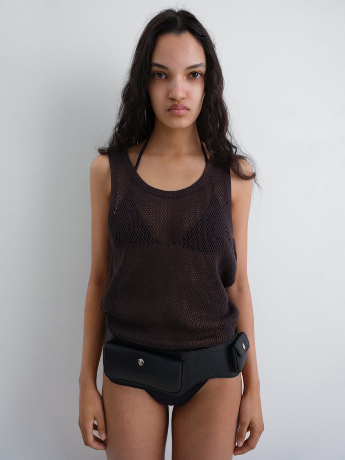 [M]기마구아스 Mateo 메쉬 탑/블랙 상품이미지1