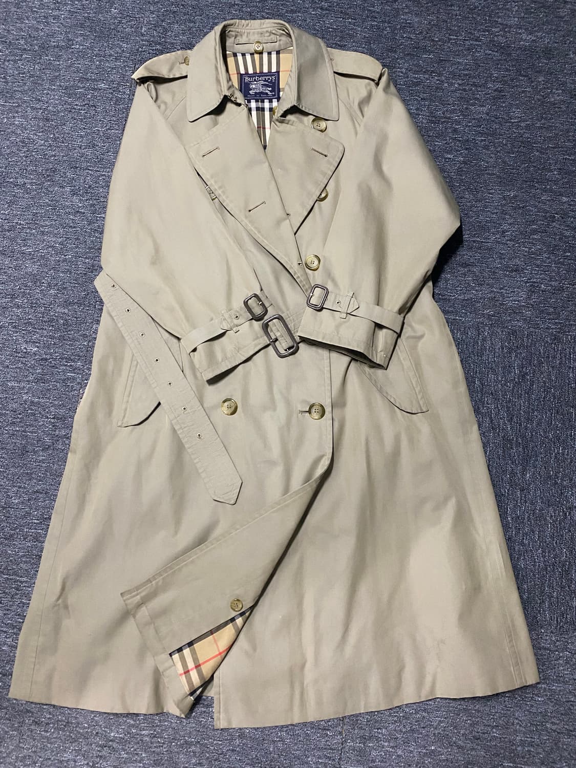 소장품정리. 버버리 원패널 개버딘 트렌치코트 상품이미지2