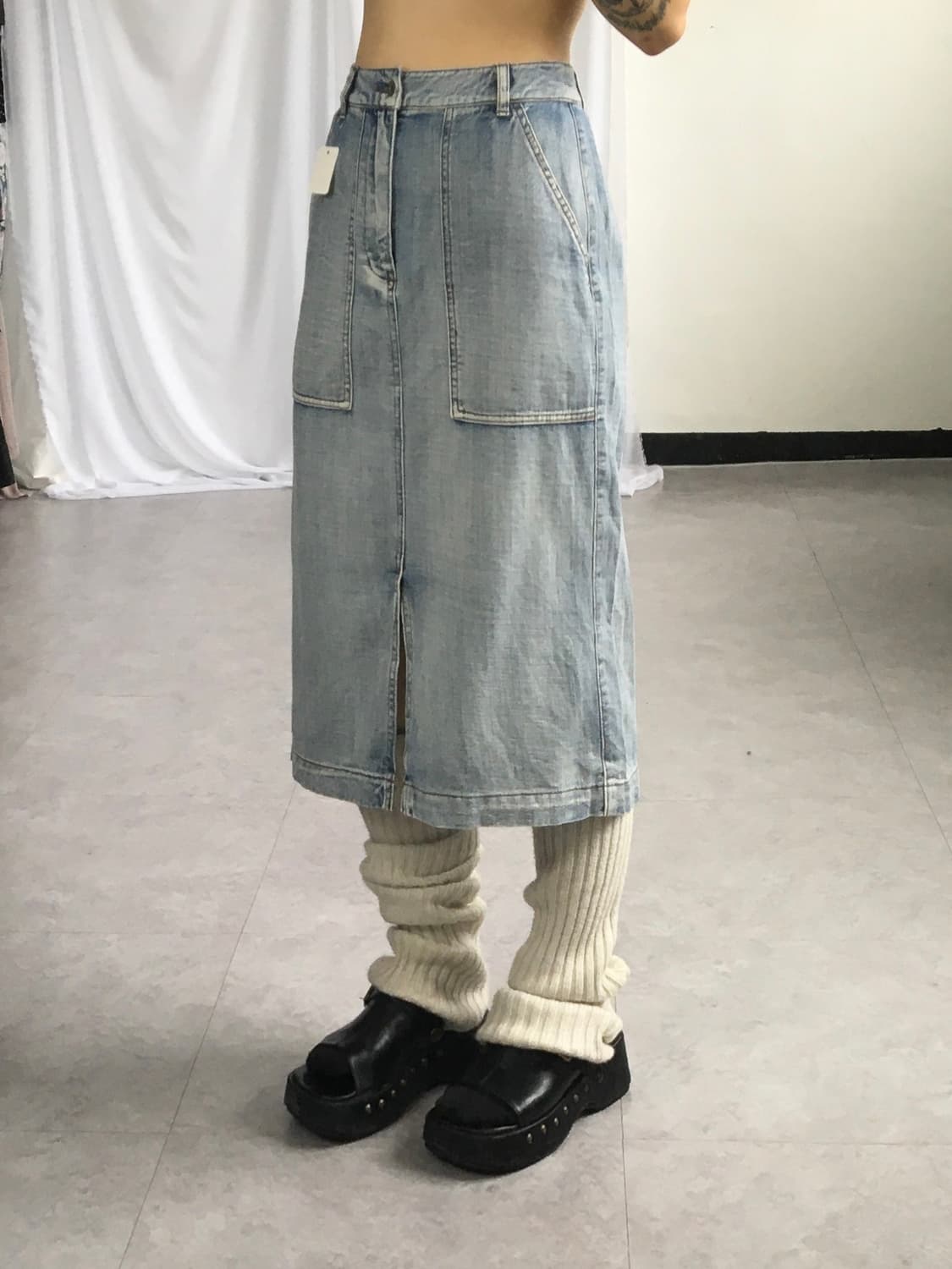 Cotton skirt 상품이미지5