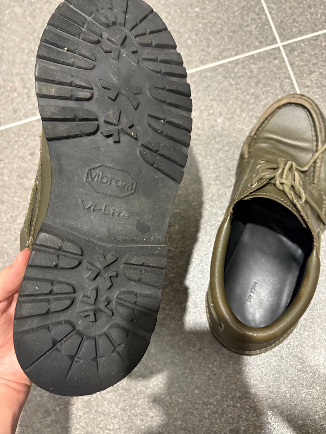 자라 컬랙션 올리브 더비 270-275 상품이미지5