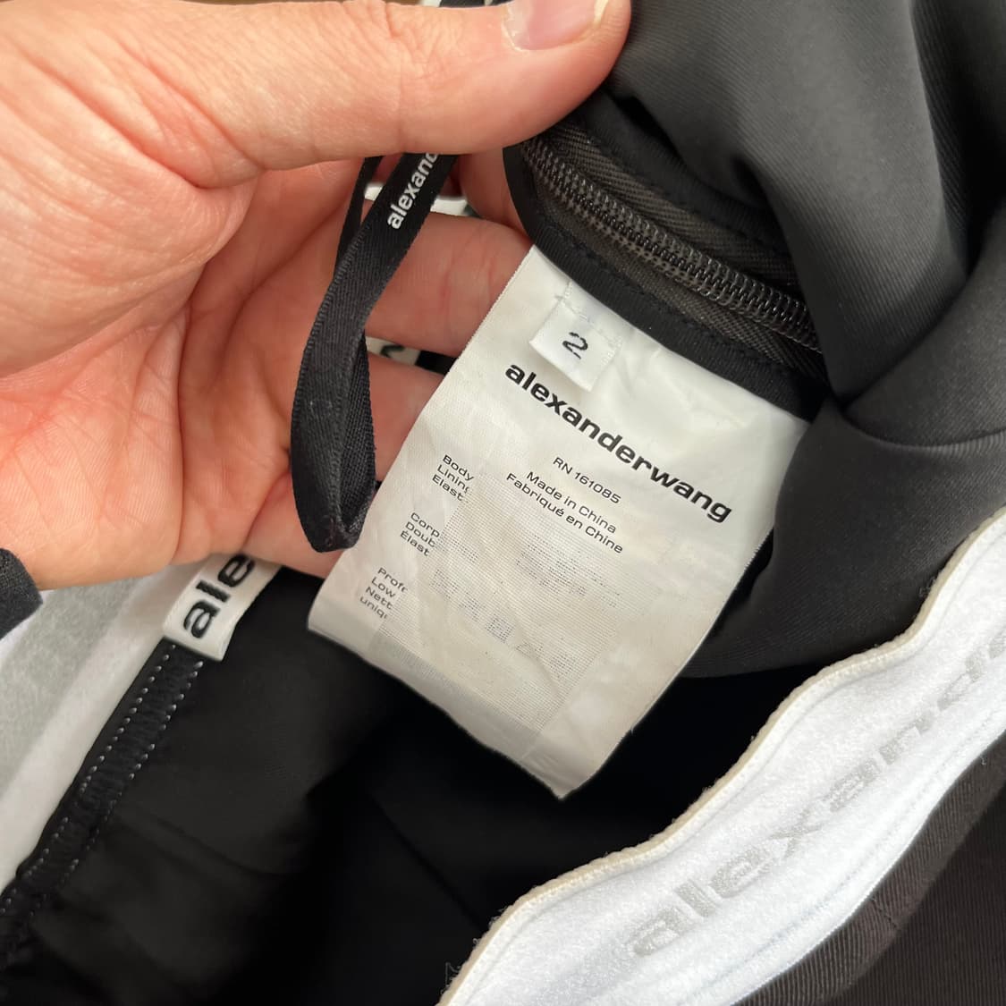 알렉산더왕 하이웨스트 밴딩 슬랙스 2 상품이미지6