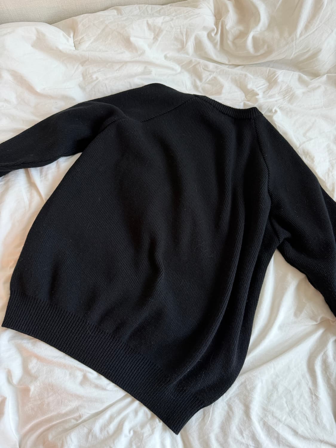 CDG 라운드넥 스쿨 풀오버 니트 XXL 상품이미지3