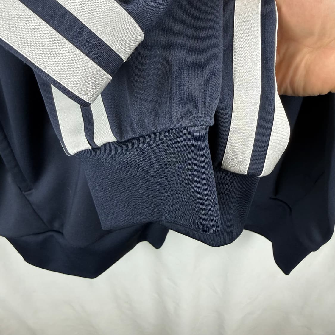 (M) 아디다스 신형 삼선 트랙탑 져지 네이비 상품이미지4