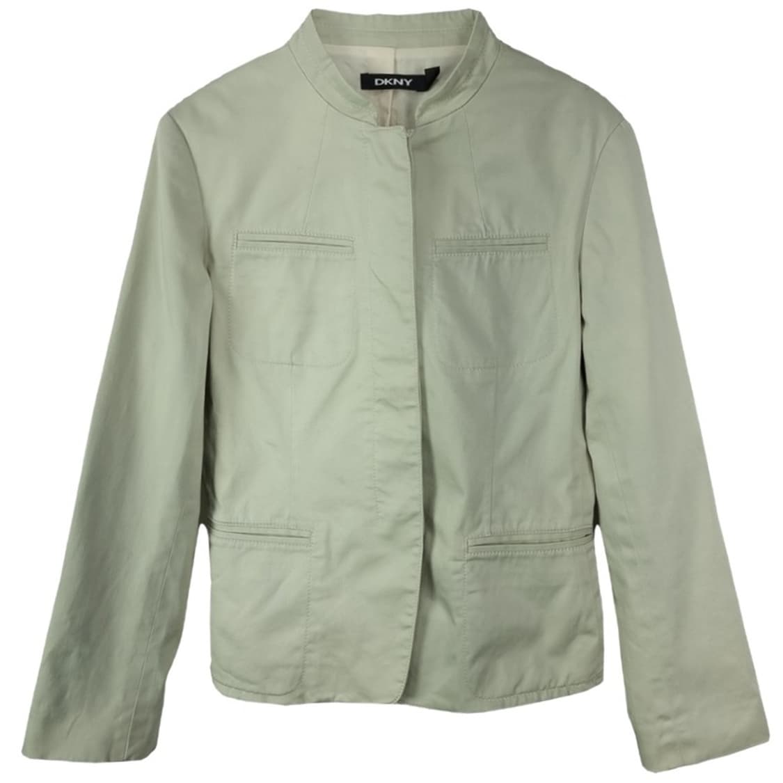 [도나카란뉴욕] 멀티 포캣 스탠드 카라 미니멀 자켓 M19275 상품이미지2