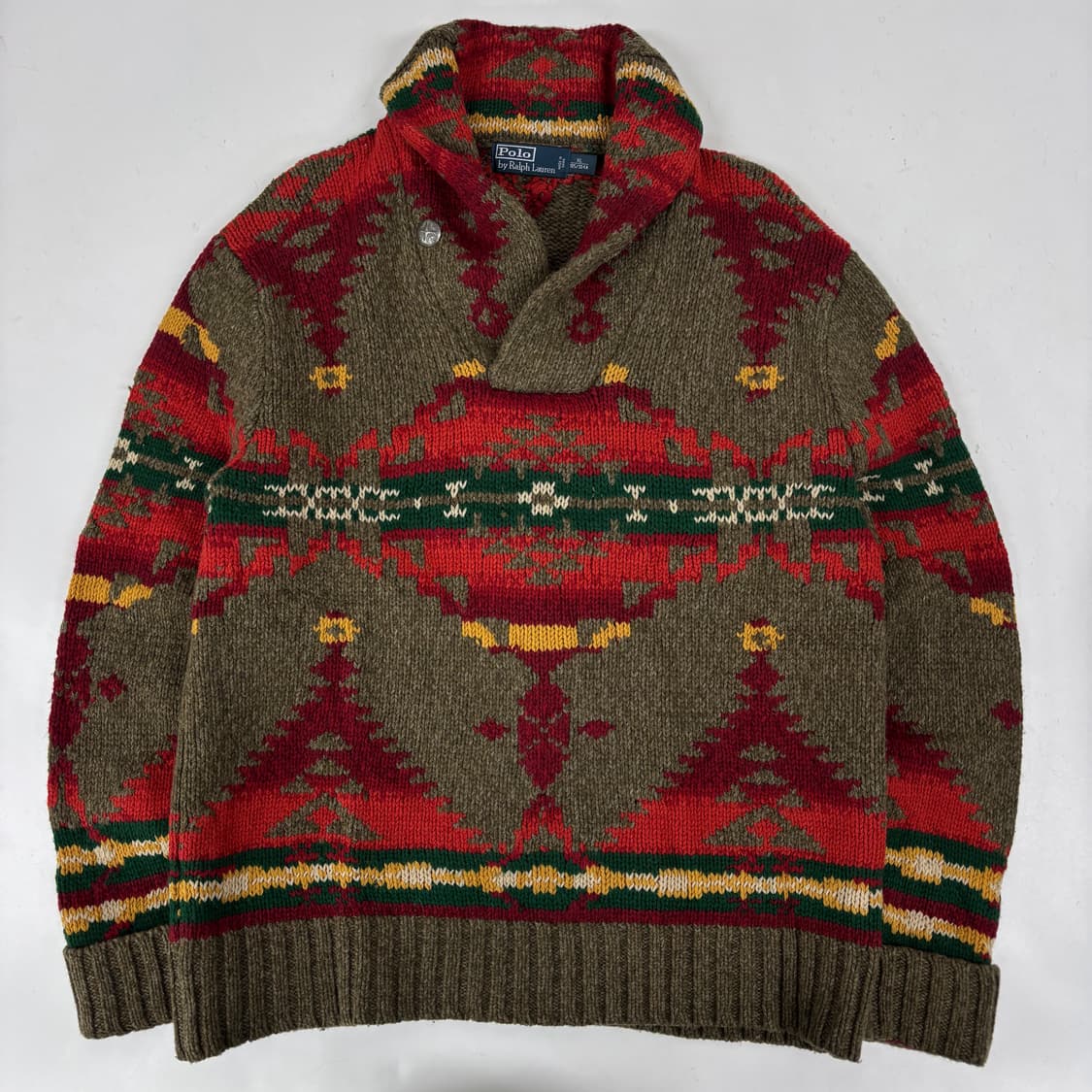 폴로 나바호 숄카라넥 니트 상품이미지1