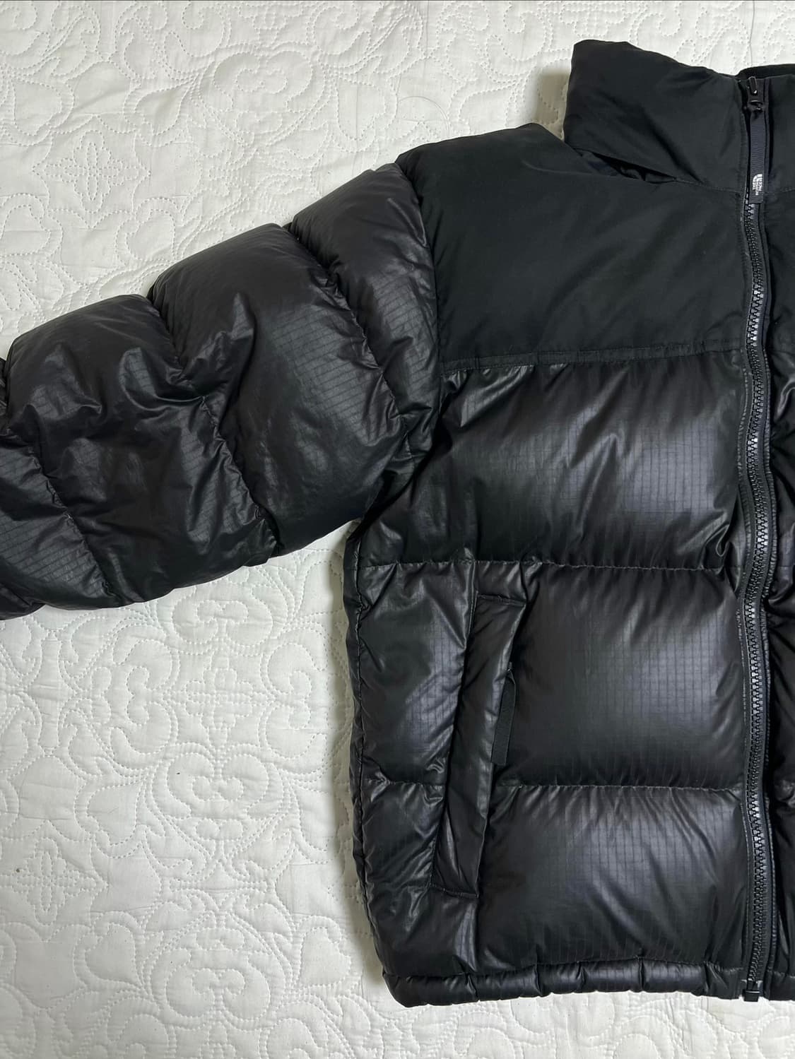 [블랙/L] 노스페이스 화이트라벨 노벨티 눕시 다운 자켓 상품이미지2