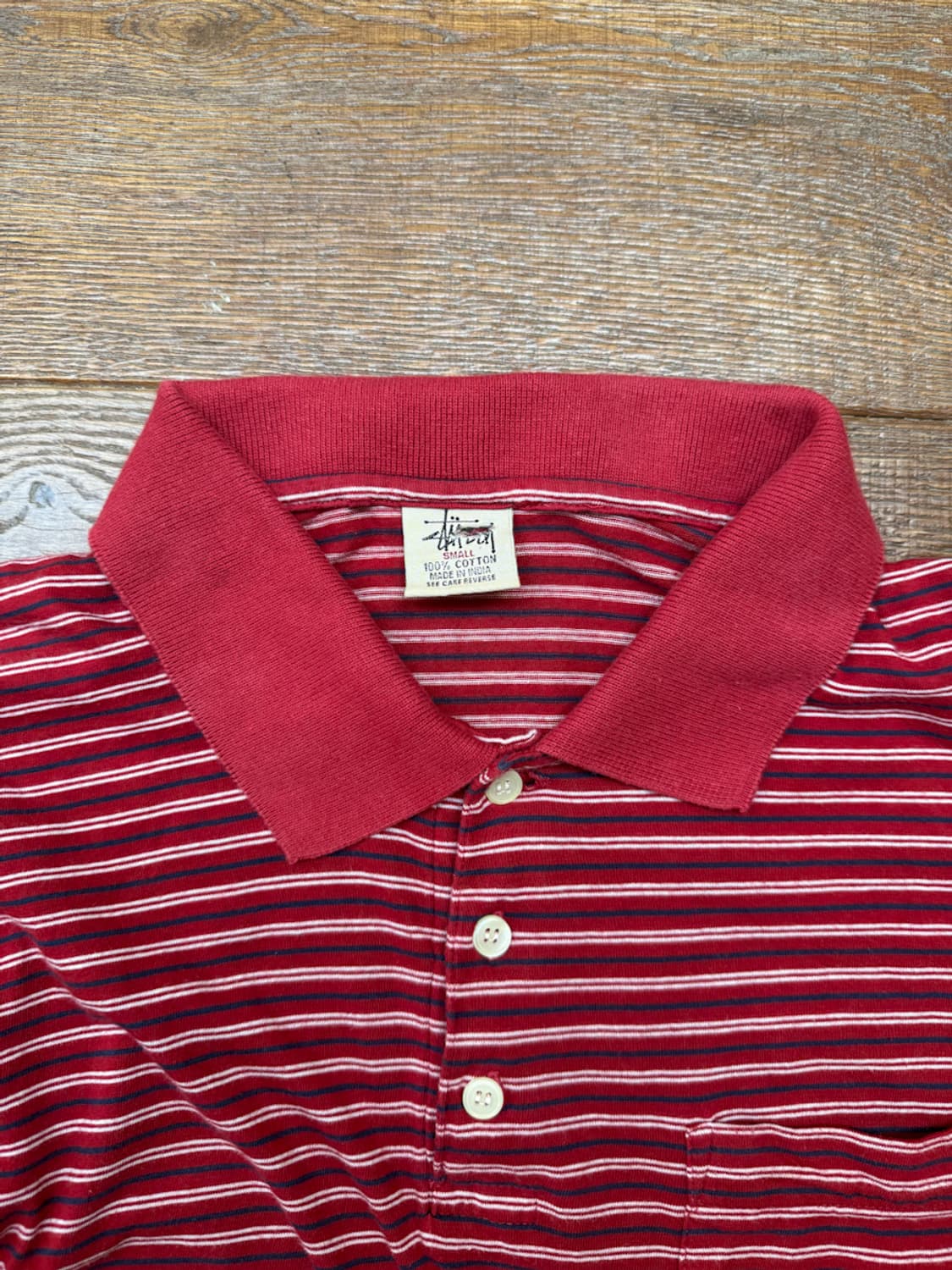 90s Stussy stripe pk 상품이미지4