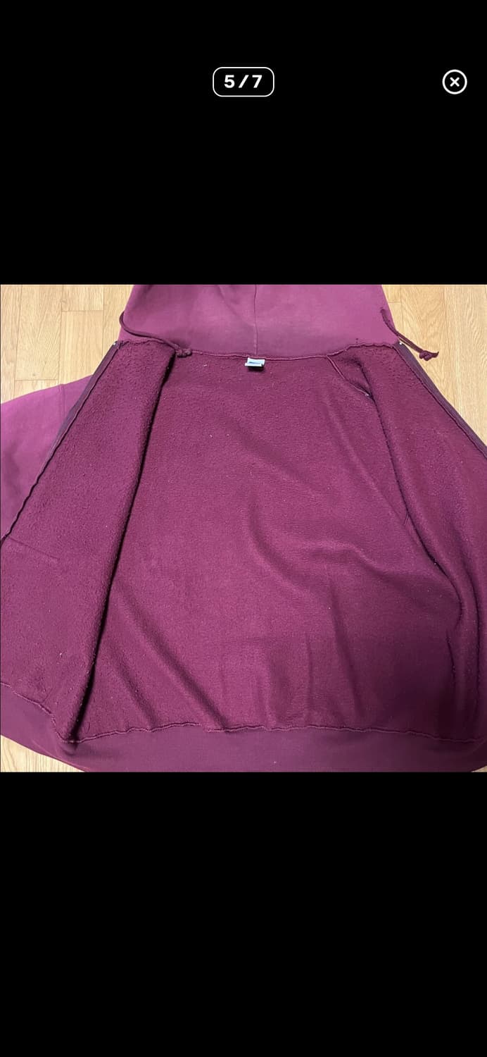 90s 러셀 빈티지 후드집업 상품이미지5