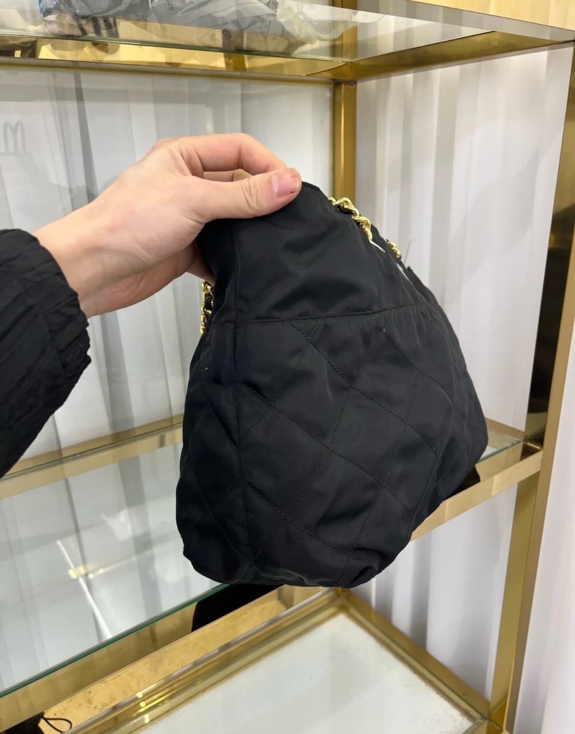 프라다 퀄팅 포코노 체인백 숄더 상품이미지2