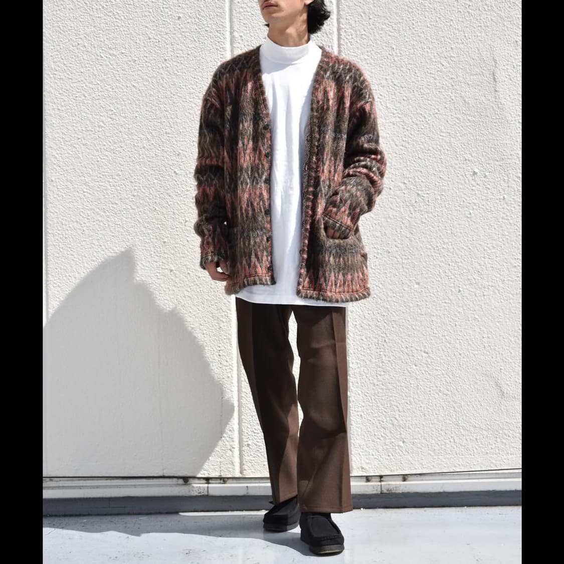 모니탈리 쉐기 V넥 가디건 L(103-105)사이즈 상품이미지2