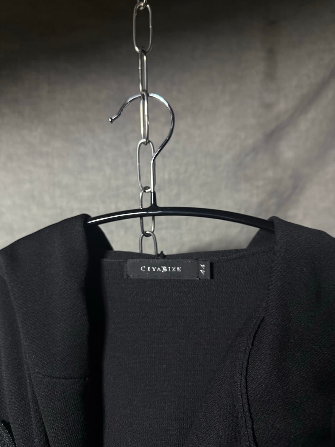 CIVARIZE Asymmetric Zip Long Hoodie Coat 상품이미지9