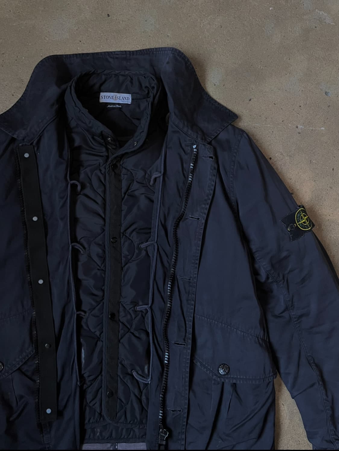 [L]02AW 스톤아일랜드 아카이브 라소고마토 라이너 코트 자켓 상품이미지2