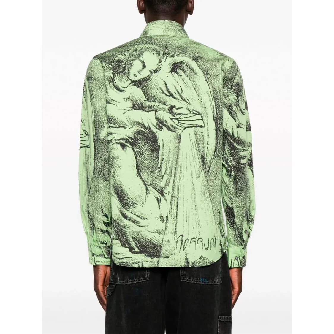 라스벳 PACCBET 고샤루브친스키 프린팅 셔츠 S 상품이미지2