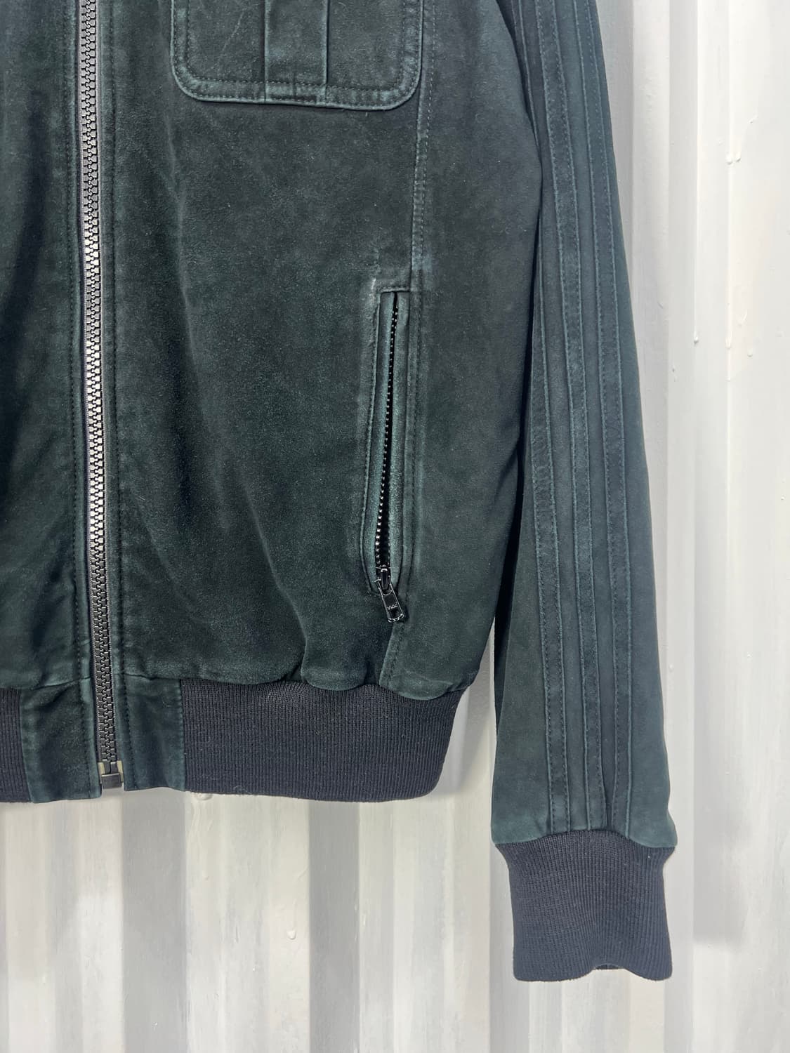 00s) Adidas suede jacket (sample model) 상품이미지5