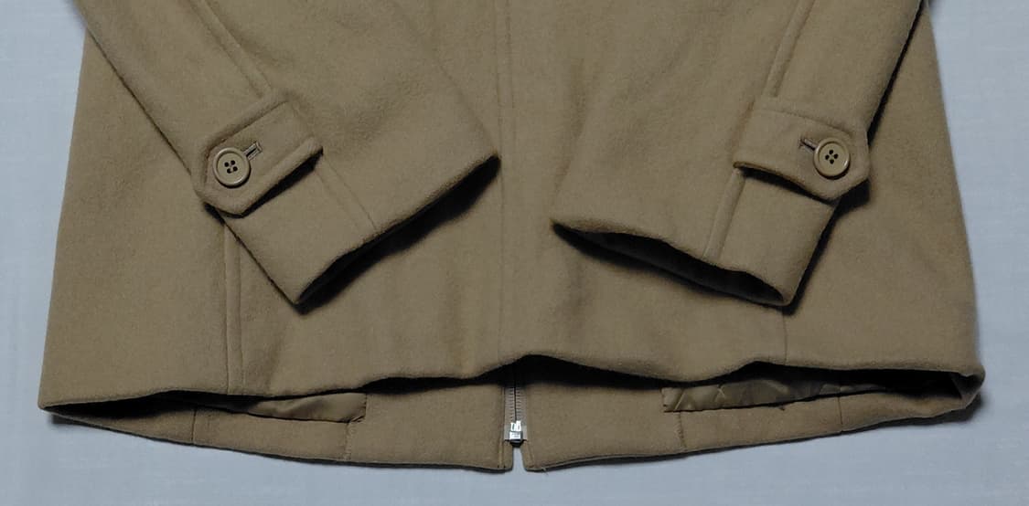 [울 90%] COMME CA ISM(콤사 이즘) 니트 칼라 울 코트 상품이미지9