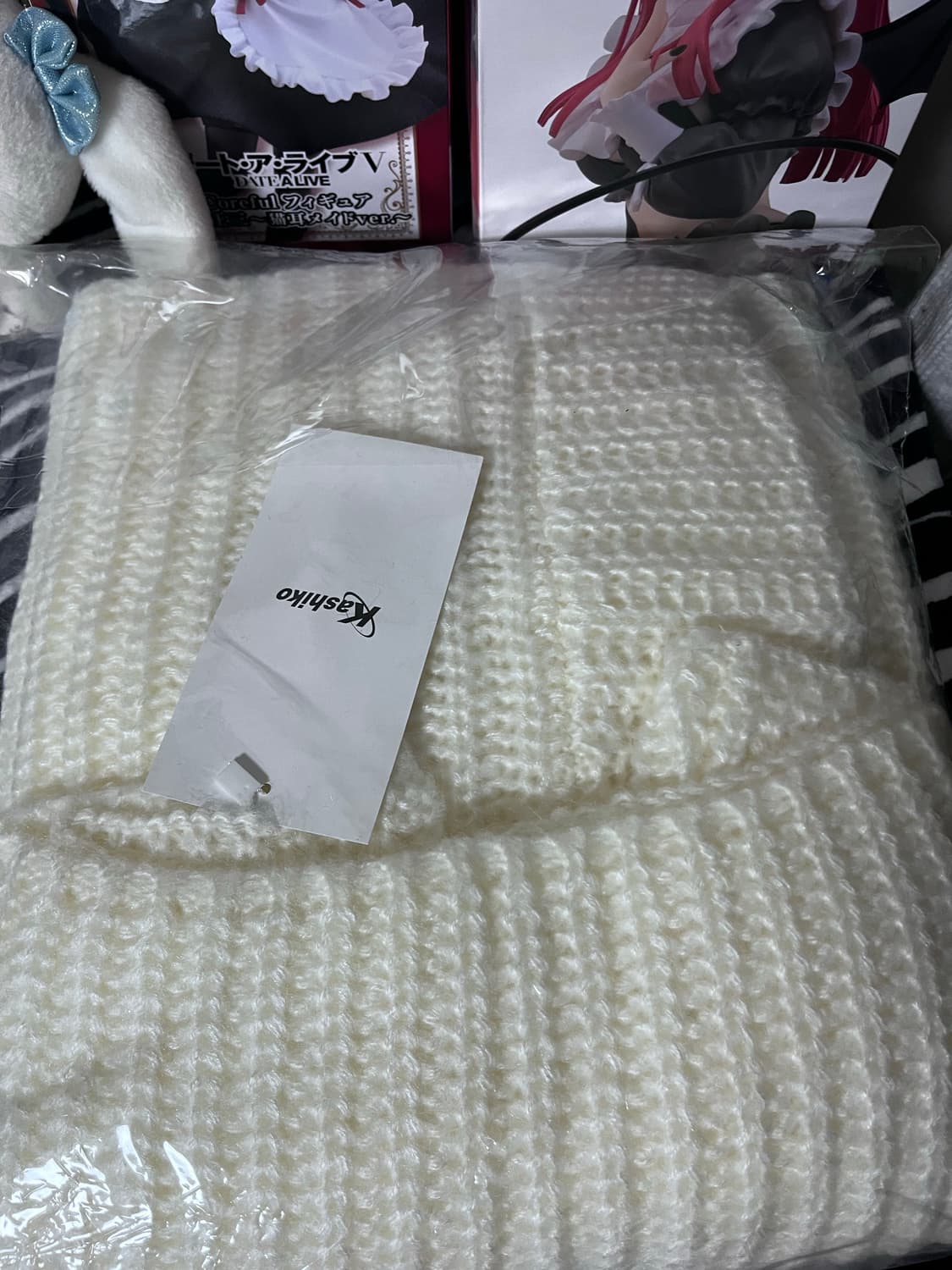 <새상품>카시코 우먼 니트 볼레로 아이보리 상품이미지2