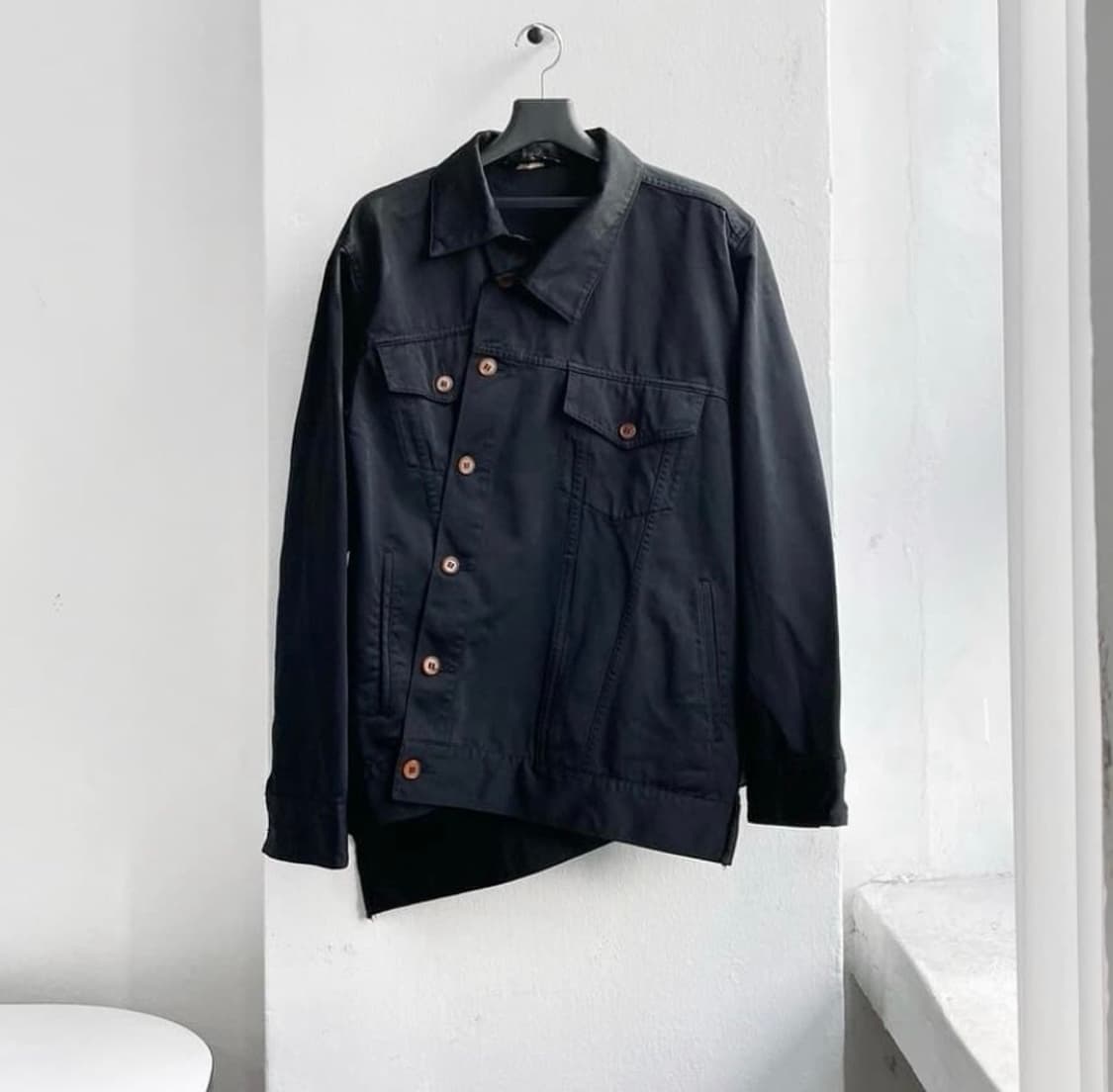 꼼데가르송 옴므 플러스 비대칭 트러커 자켓 M 상품이미지1