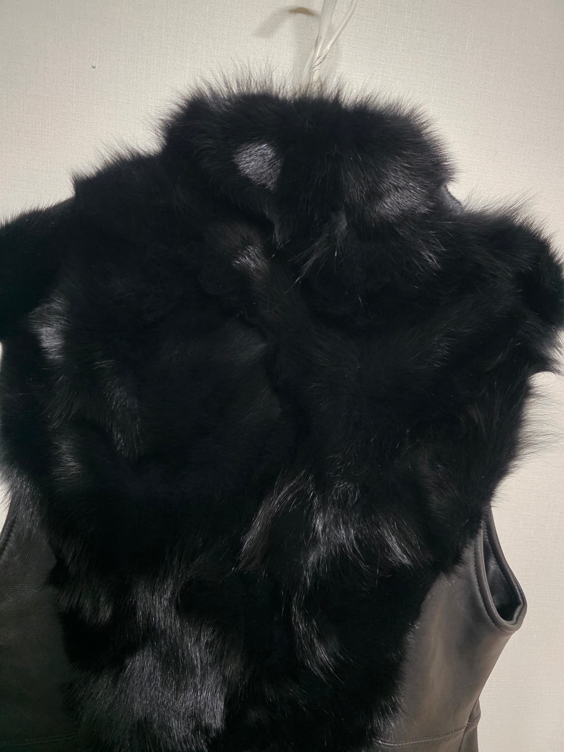 SiI 여우털 가죽 조끼 상품이미지4