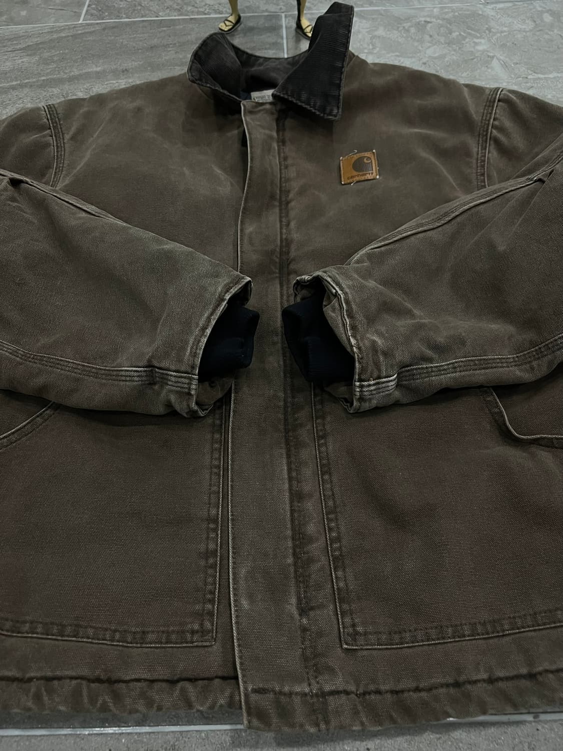 (XL)칼하트 덕 디트로이트 자켓 J22CHT 체스트넛 상품이미지8