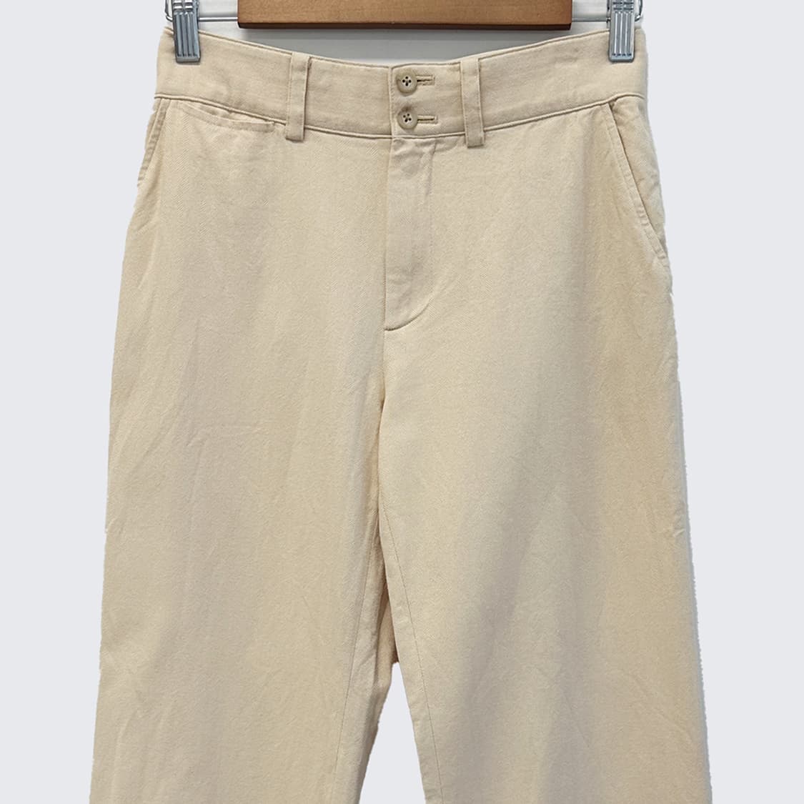 폴로 랄프로렌 코튼 치노 팬츠 면바지 베이지 여성 27in 상품이미지2
