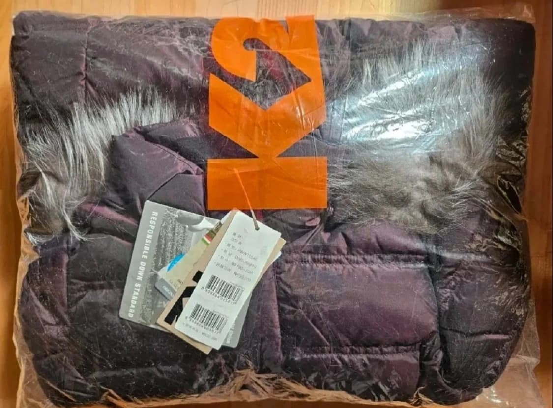 [새제품] K2패딩 레아 여성패딩 롱기장 구스다운 벨트포함 플럼(90) 상품이미지7