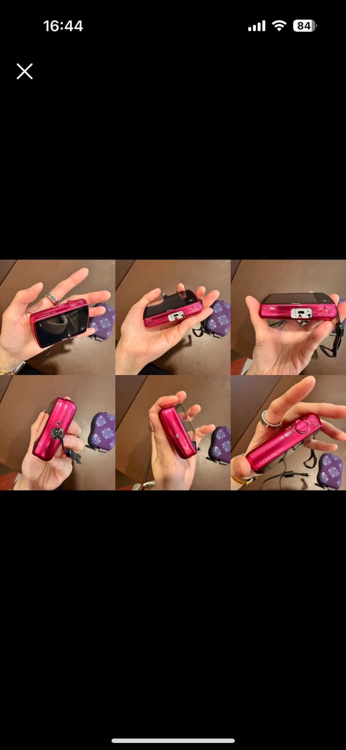 Nikon COOLPIX S01 베이비쿨픽스 핑크 제니디카 빈티지 카메라 상품이미지7