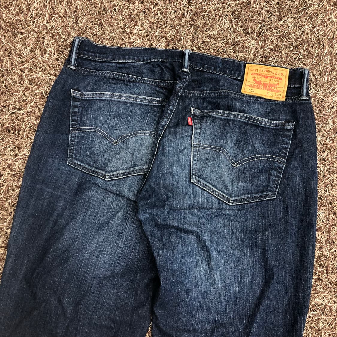 리바이스 511 워시드 데님 팬츠 상품이미지5