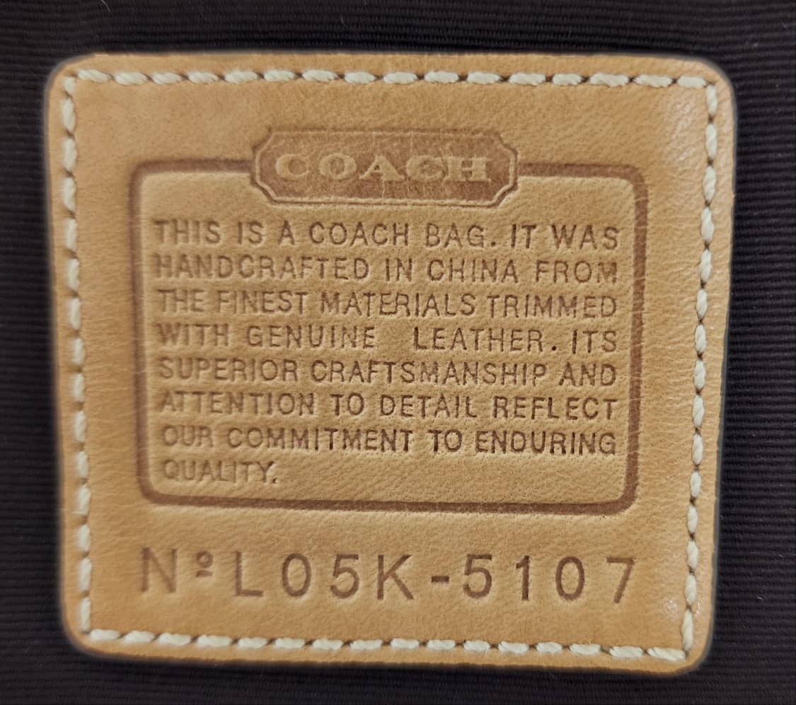 ##희귀템)코치 서플렛 바게트백 상품이미지6